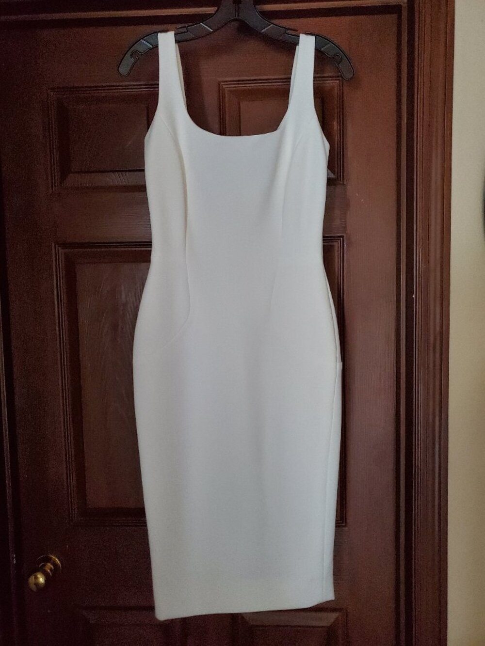Victoria Beckham White Sheath dress, US 6